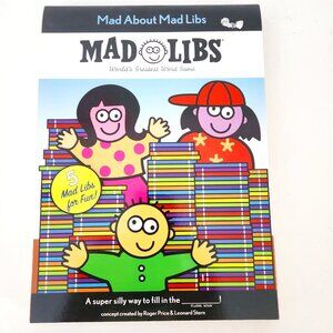 Mad Libs Mad About Mad Libs 100+ PAGES 5-in-1 LARGE * AS IS